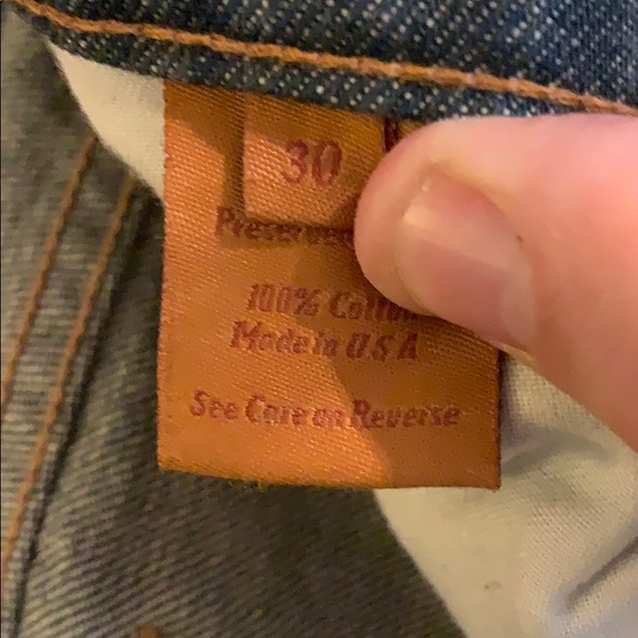 James Preserved Demin Vintage Washed Boot Cut 30 - Picture 7 of 7